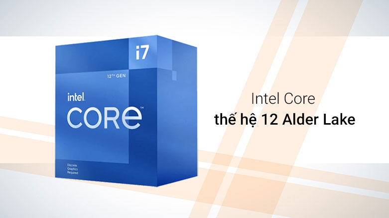 Bộ vi xử lý/ CPU Intel Core i7 12700F | Intel core thế hệ 12 Alder Lake